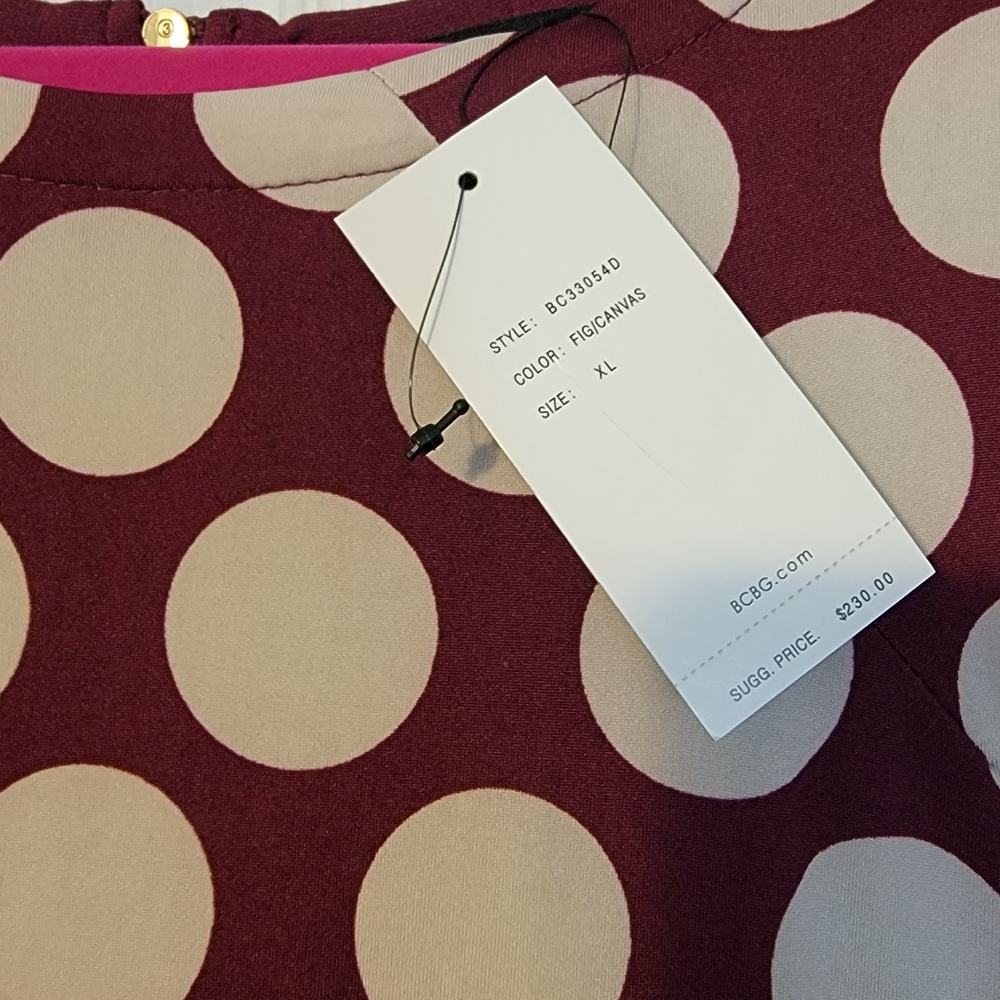 Brand new BCBG dress